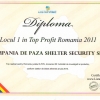 Diplome Compania de Paza Shelter Security